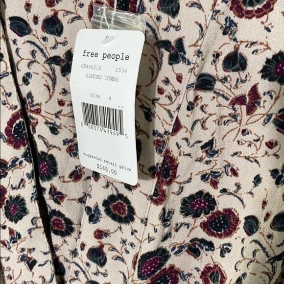 Free People Some Like It Hot  Jumpsuit Almond - Picture 6 of 6